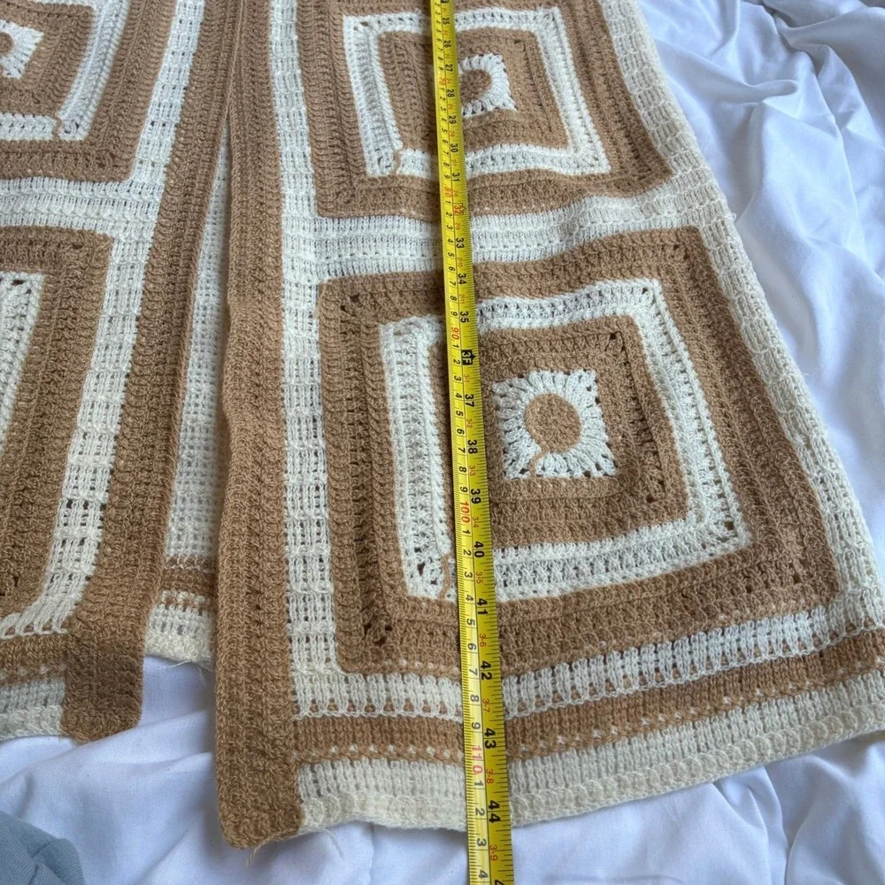 Do Everything Love Crochet Kimono Cardigan Patchwork Boho Duster Coastal Granny
